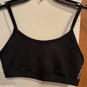 Reebok Black Sports Bra Intimates & Sleepwear